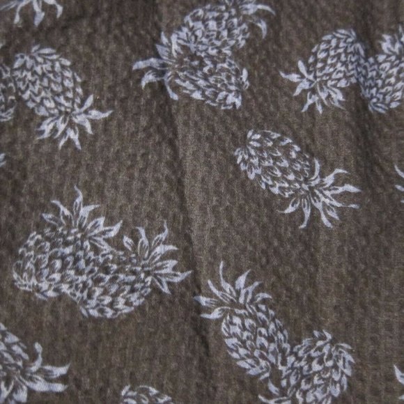 NWT Gitman Vintage Mens Medium Seersucker Pineapple Button Down Shirt Swingers - Picture 1 of 5